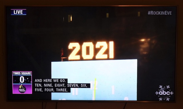 大晦日の ABC放送  New Year's Rock in Eve 2020 新年